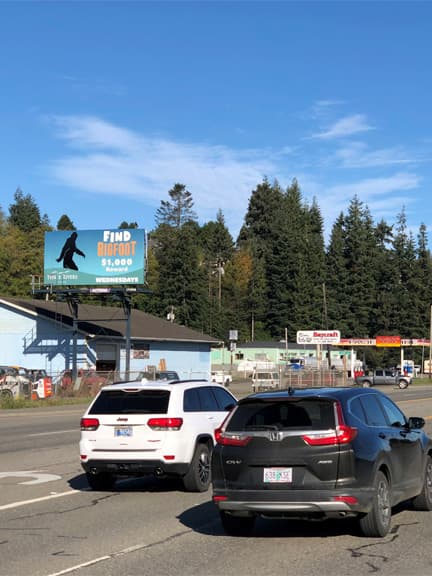 billboard out of home advertising in oregon