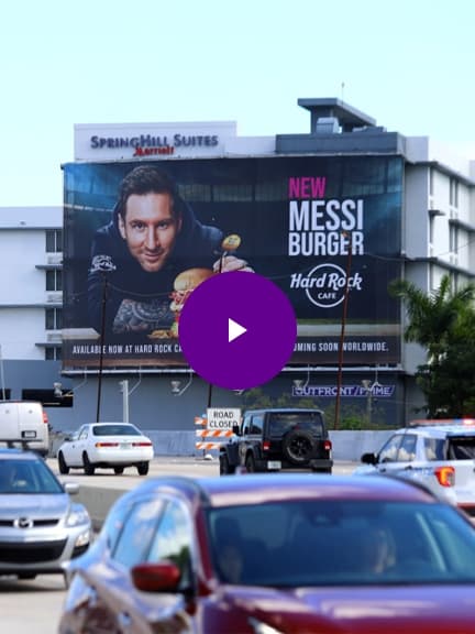 out of home billboard advertising hard rock cafe florida