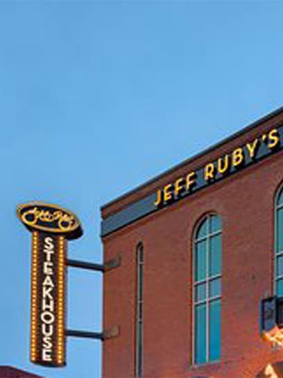 out of home advertising jeff rubys steakhouse