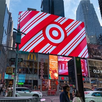 top out of home advertising digital billboard target