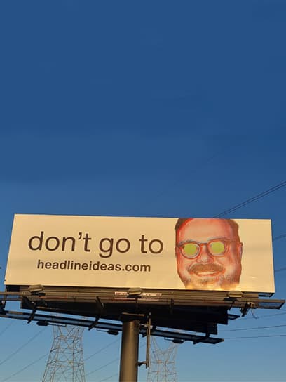 headline agency bulletin out of home advertising in palm springs