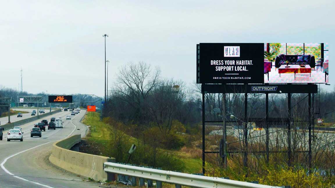 out of home advertising billboard uluh