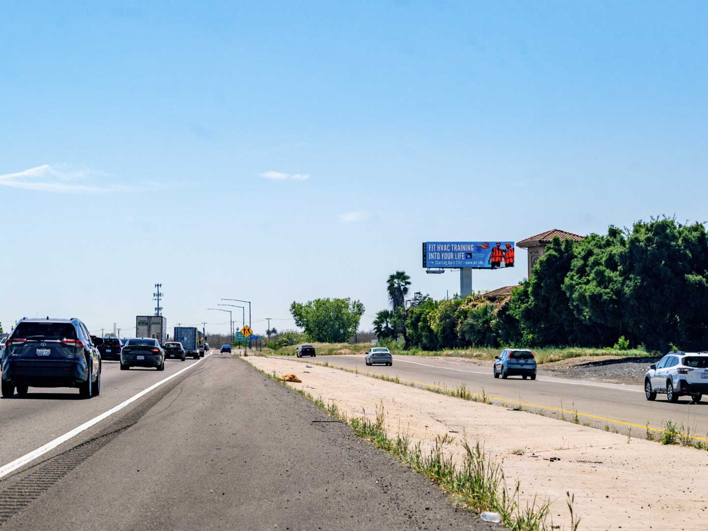 out of home billboard advertising sacramento hvac services