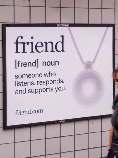 friend ai transit out of home advertising