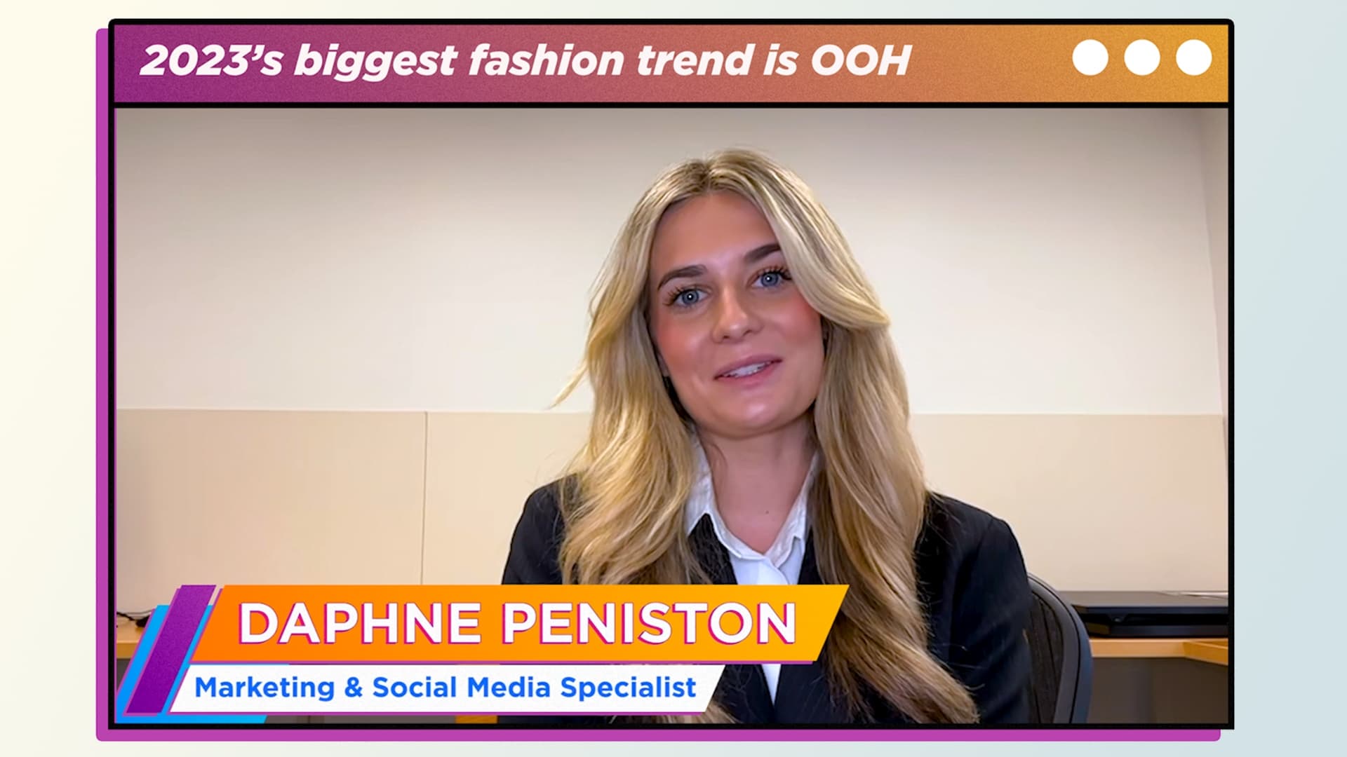 out of home advertising fashion