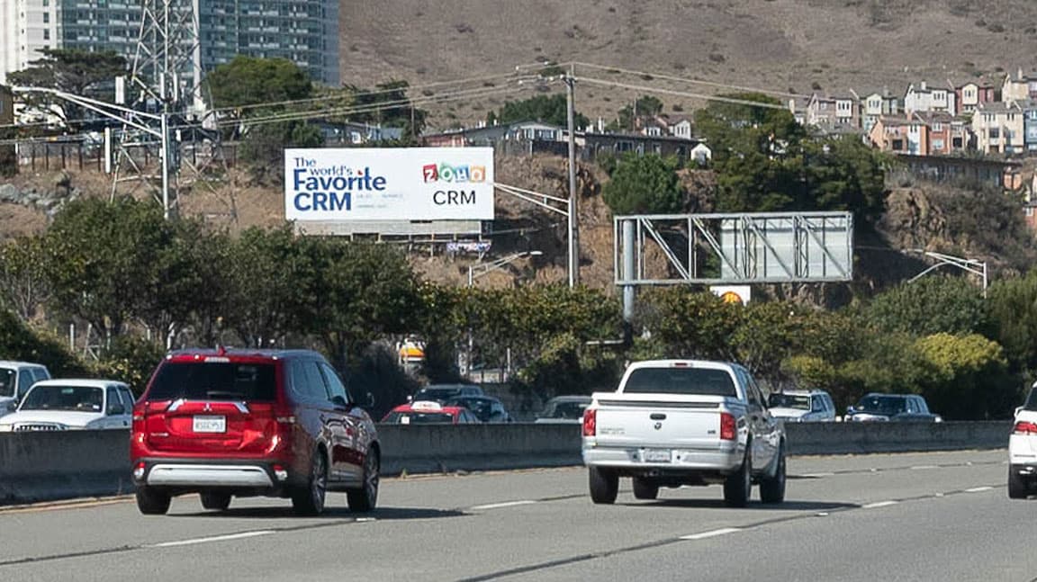 out of home advertising san francisco billboards zoho crm