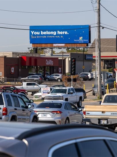 out of home billboard advertising park hill school district