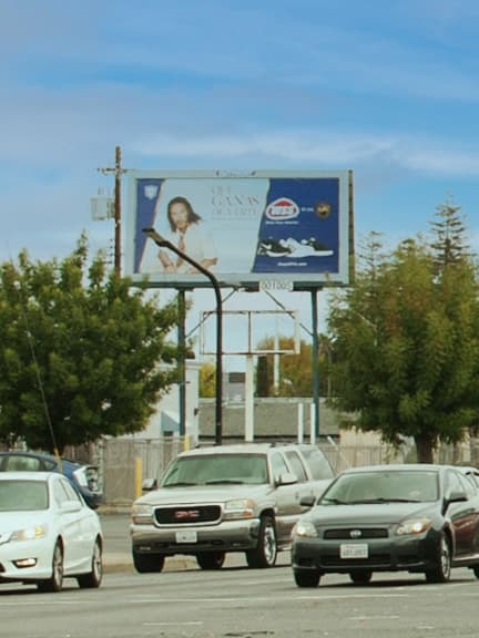 wss shoes out of home advertising in sacramento