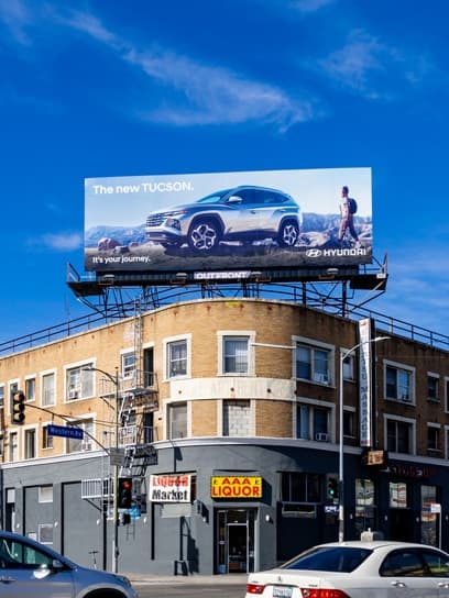 out of home billboard bulletin advertising