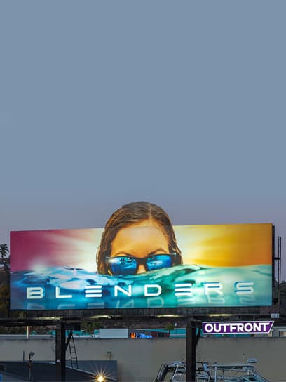out of home billboard advertising blenders eyewear