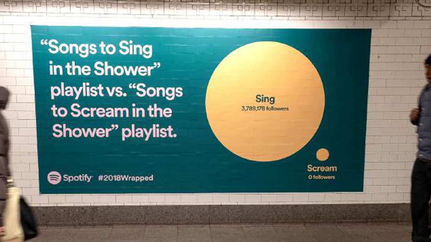 spotify wrapped transit out of home advertising