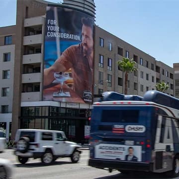 out of home billboard advertising celebrity brands