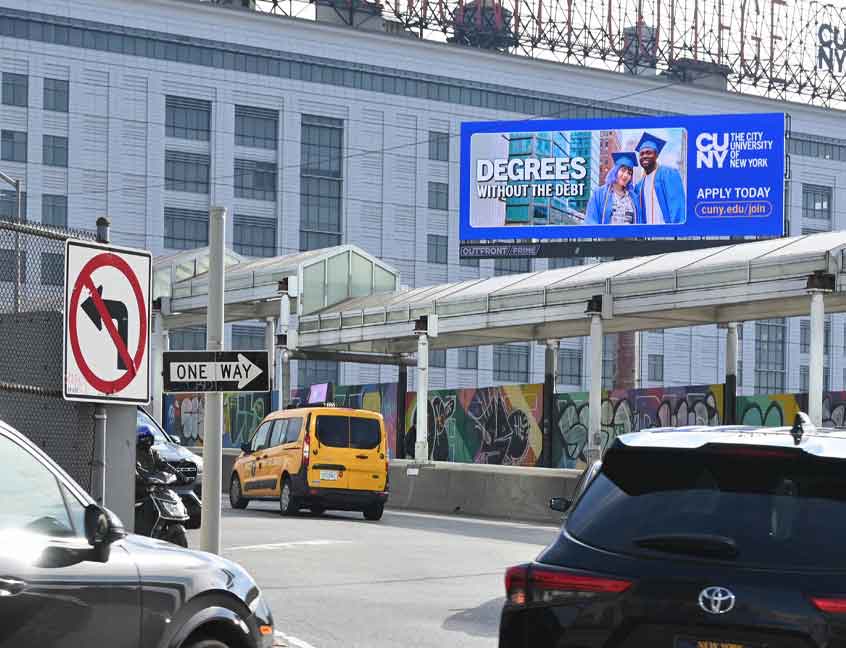 out of home billboard advertising cuny new york