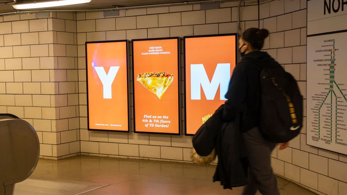 out of home digital transit advertising mingsbings