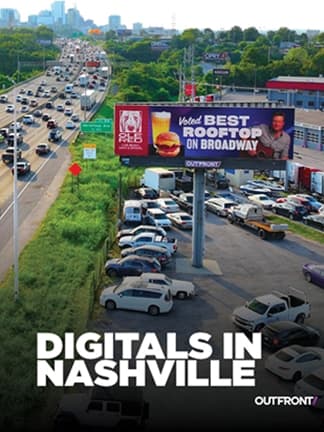out of home digital billboard advertising nashville
