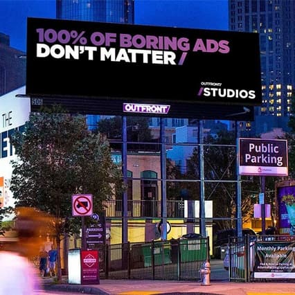 out of home billboard advertising studios