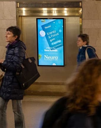 neuro gum transit liveboard new york city out of home advertising
