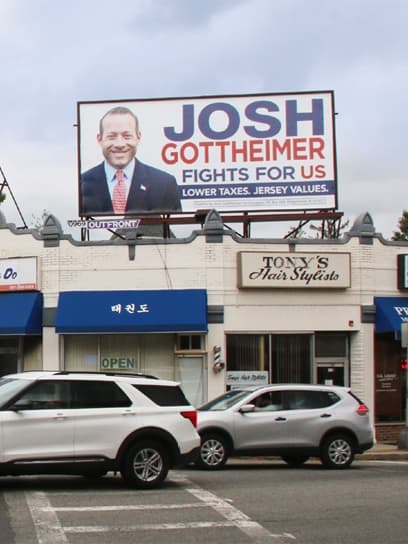 out of home billboard advertising josh gottheimer