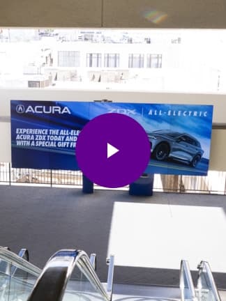 acrua automotive digital walls los angeles out of home advertising