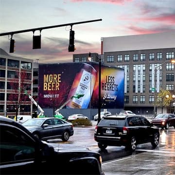 out of home billboard advertising go brewing