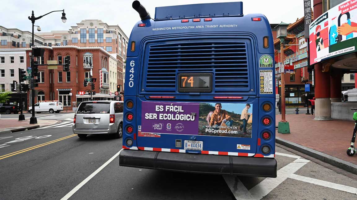out of home bus transit advertising prince george