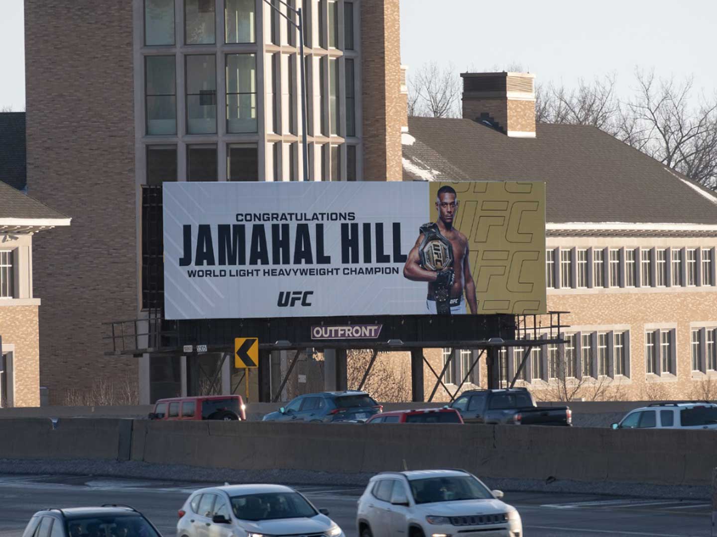 out of home advertising grand rapids billboard ufc