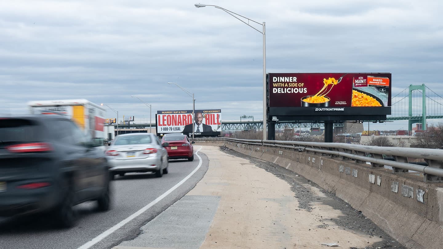 resers fine food baked macaroni and cheese billboard out of home advertising