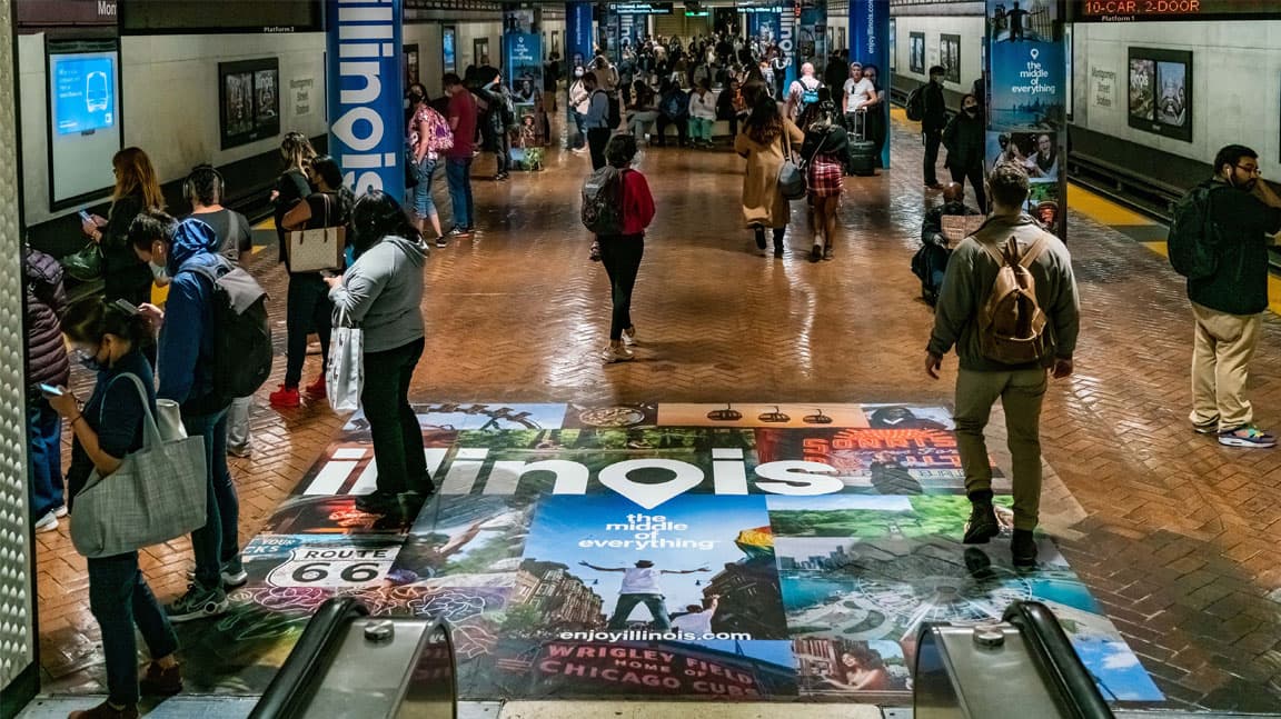 out of home transit advertising