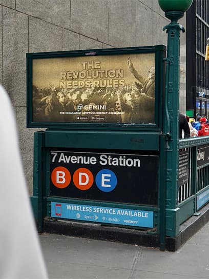 out of home advertising gemini subway