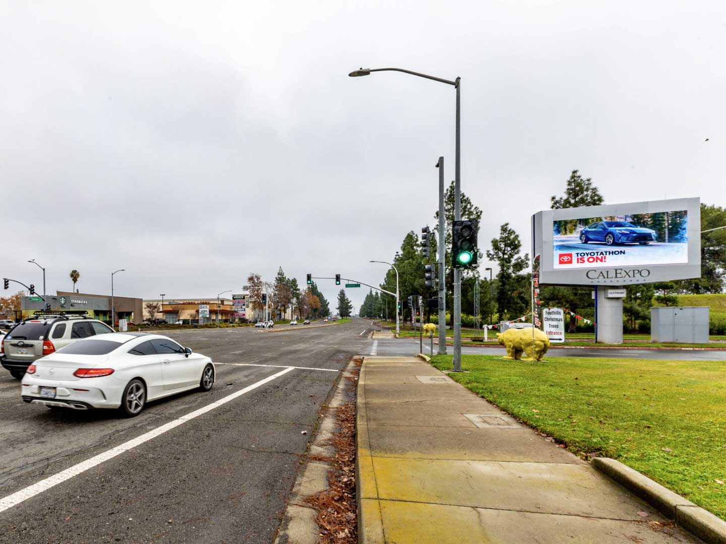out of home billboard advertising sacramento toyota